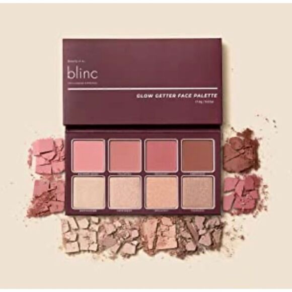 NIB Blinc Cosmetics Glow Getter Face Palette - Picture 1 of 9